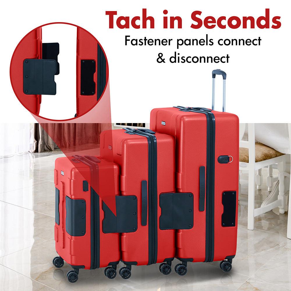 Fashion connecting luggage sets