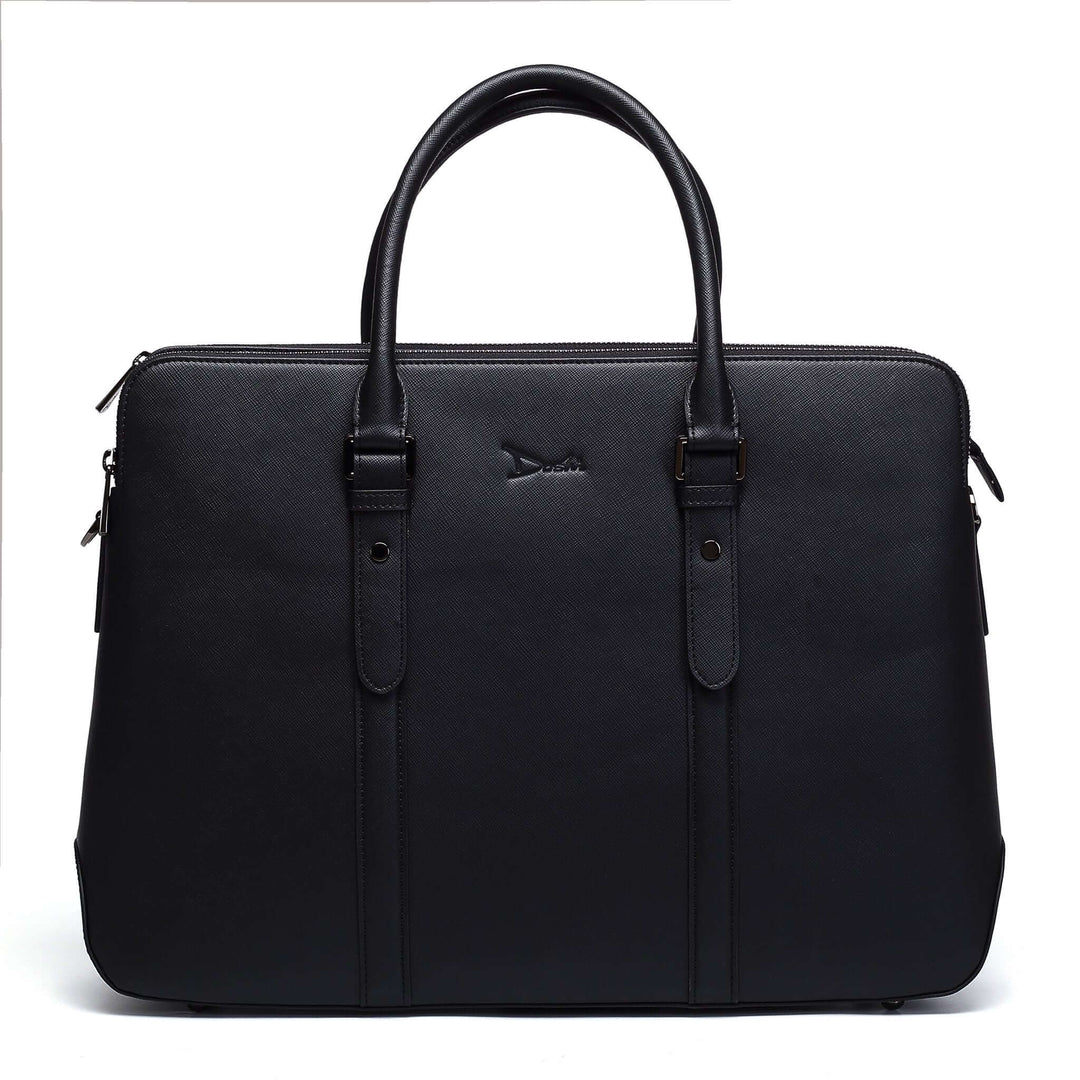 Large Classic Women's Vegan Briefcase 3