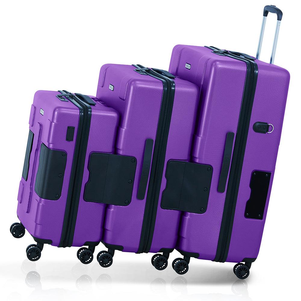 Purple luggage online